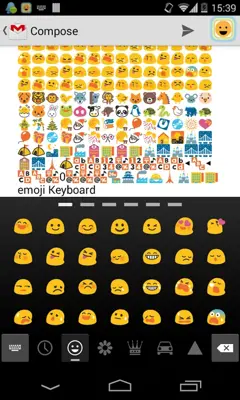 Emoji Keyboard For WhatsApp android App screenshot 2