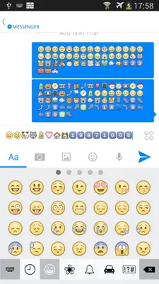 Emoji Keyboard For WhatsApp android App screenshot 3